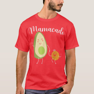 Camiseta Mens Mamacado Mom Aguacado Día de la Madre