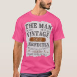 Camiseta Mens Man Myth Legend Vintage 1952 70th Birthday Fo<br><div class="desc">Mens Man Myth Legend Vintage 1952 70th Birthday For 70 Years Old   3  .Great shirt for yourself,  family,  grandpa,  grandma,  grandmother,  grandfather,  mom,  dad,  sister,  brother,  uncle,  aunt,  men,  women or anyone on birthday,  summer,  Mother's Day,  Father's Day,  Family Day,  Thanksgiving,  Christmas or any anniversary</div>