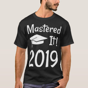 Camiseta Mens Masters Degree Graduation Gift Premium