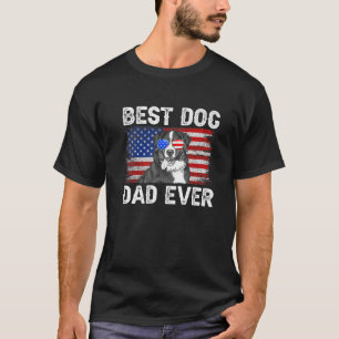Camiseta Mens Mejor Montaña de Berna Papá Nunca Bandera Est