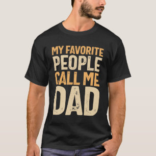 Camiseta Mens Mi Gente Favorita Me Llama Navidades De Papá