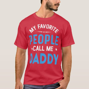 Camiseta Mens Mi Gente Favorita Me Llama Papi, Papi Funny