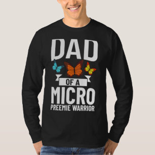 Camiseta Mens Micro Preemie Nicu Enfermera pretérmino Aware