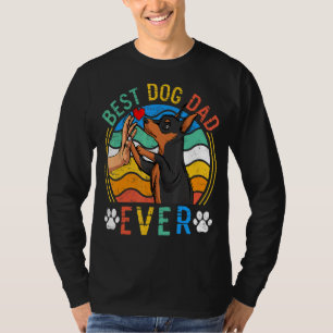 Camiseta Mens Minimiza Pinscher Mejor Perro Nunca Perro