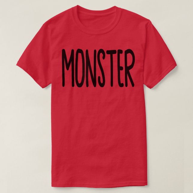 Camiseta Mens MONSTER Gym Fitness Workout Bodybuilding Moti (Diseño del anverso)