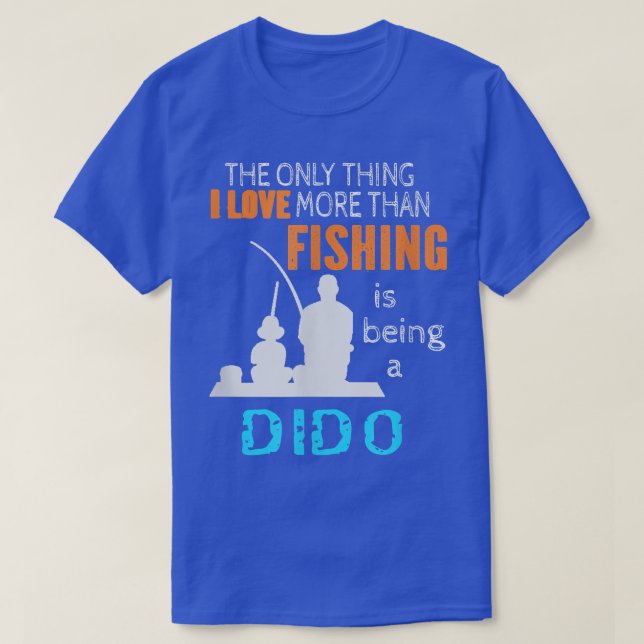 Camiseta Mens More Than Love Fishing Dido Ukraine Ukrainian (Diseño del anverso)