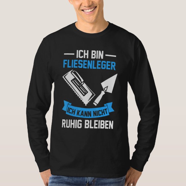 Camiseta Mens Mosakleger Flooring Tiler (Anverso)