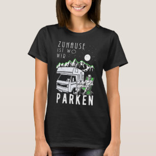 Camiseta Mens Motorhome Camper Camping Caravan Graciosa Pen