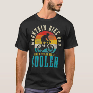Camiseta Mens Mountain Bike Dad Funny Vintage MTB Downhill 