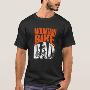 Camiseta Mens Mountain Bike Dad - Montura divertida en bici