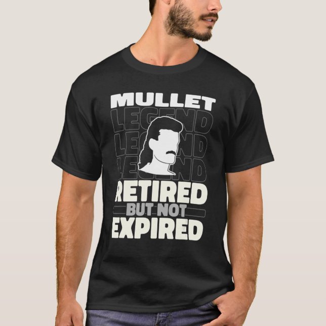 Camiseta Mens Mullet Retirada de Orgullo Rival (Anverso)
