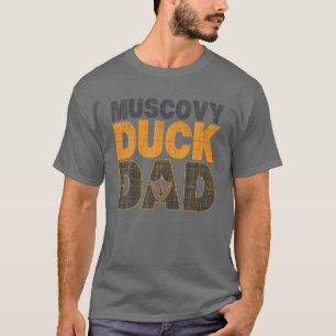 Camiseta Mens Muscovy Duck DAD Muscovy Duck Lover