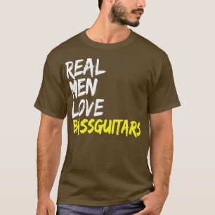 Camiseta Mens Música Banda Música Música Bass jugador Hombr