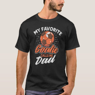 Camiseta Mens My Favorito Goalie me llama Dad Soccer 1