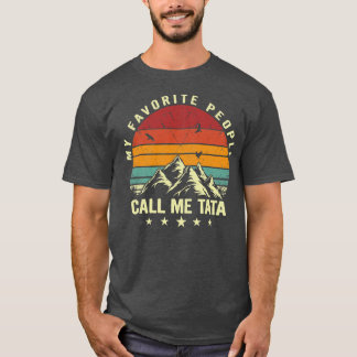 Camiseta Mens My Favorito People Me Llama Tata Guay