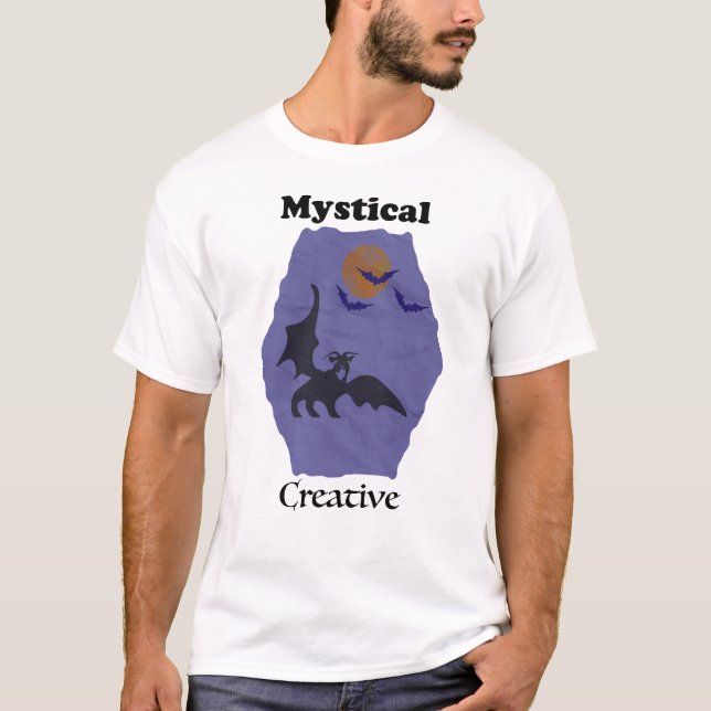Camiseta Men's " Mystical Creative" Shirt by Billy Swag (Anverso)