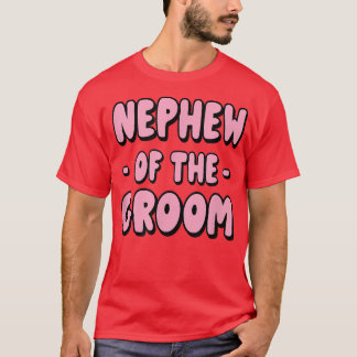 Camiseta Mens Nephew Of The GroomBachelor Group1662 