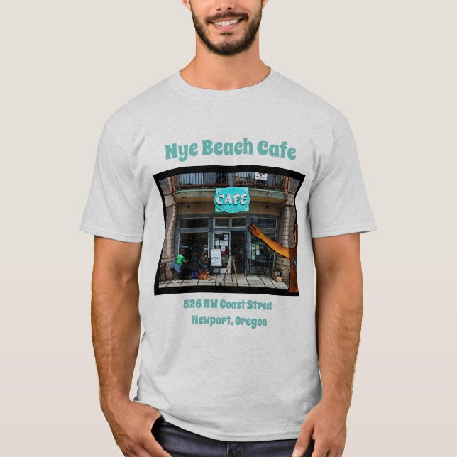 Camiseta Mens Nye Beach Cafe Shirt (Anverso)