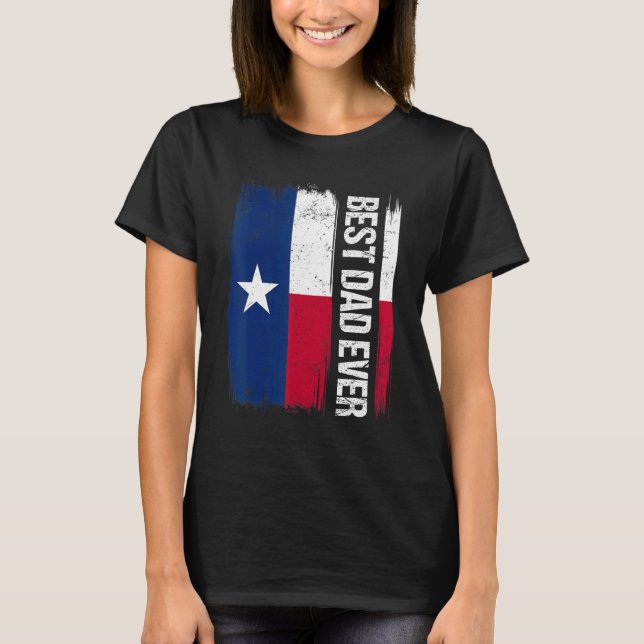 Camiseta Mens Orgullo Mejor Pabellón Estatal de Texas (Anverso)
