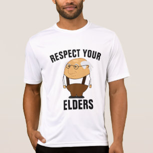 CAMISETA MENS OVER THE HILL FUNNY BIRTHDAY T-SHIRTS