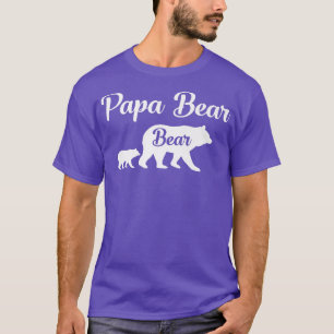 Camiseta Mens Papa Bear Bear Funny Gift Premium 