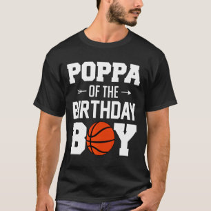 Camiseta Mens papá del niño de cumpleaños familia de balonc