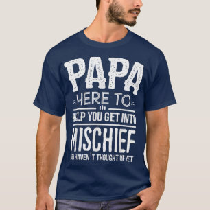 Camiseta Mens Papa Tee from Grandchildren Funny Grandfathe