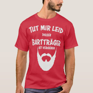 Camiseta Mens Perdonan a los usuarios de barbas