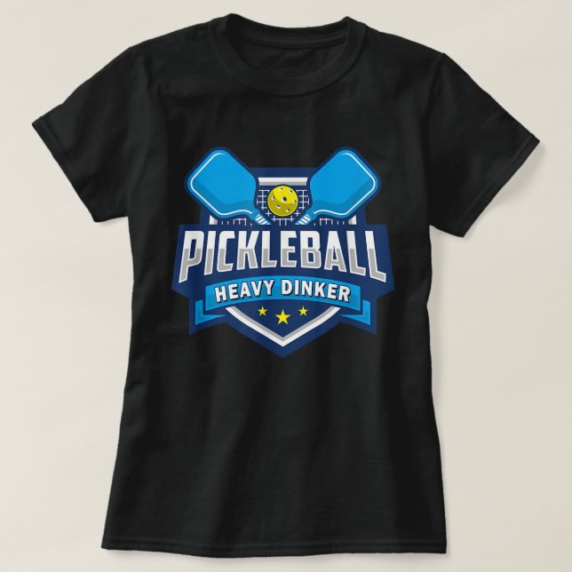Camiseta Mens Pickleball Heavy Dinker Funny Pickleball Appa (Diseño del anverso)