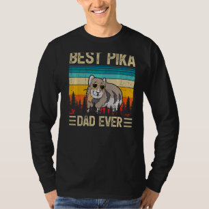 Camiseta Mens Pika Vintage Mejor Día del Padre Pika