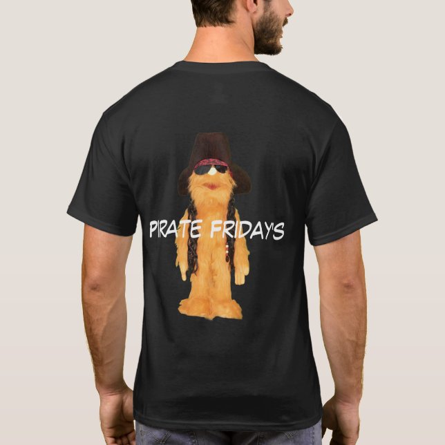 Camiseta mens pirate fridays (Reverso)