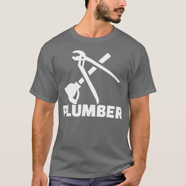 Camiseta Mens Plumber (Anverso)