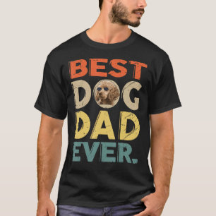 Camiseta Mens Poodle Mejor Papá Perro Regalos Del Día Del P