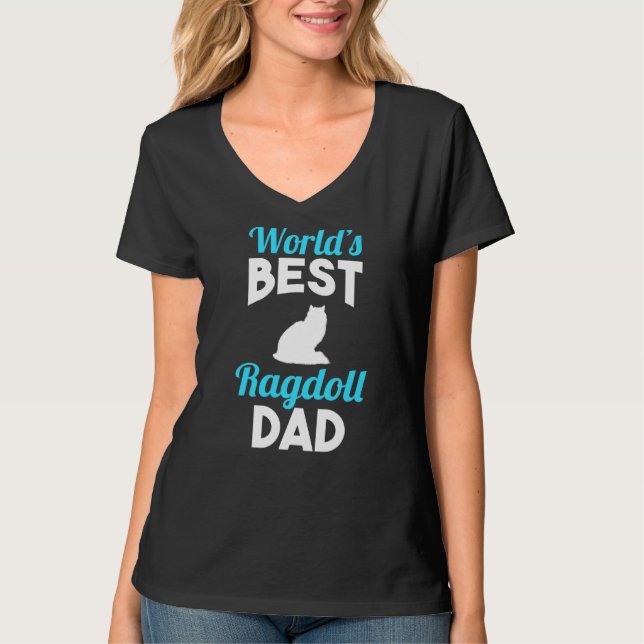 Camiseta Mens Ragdoll Dad (Anverso)