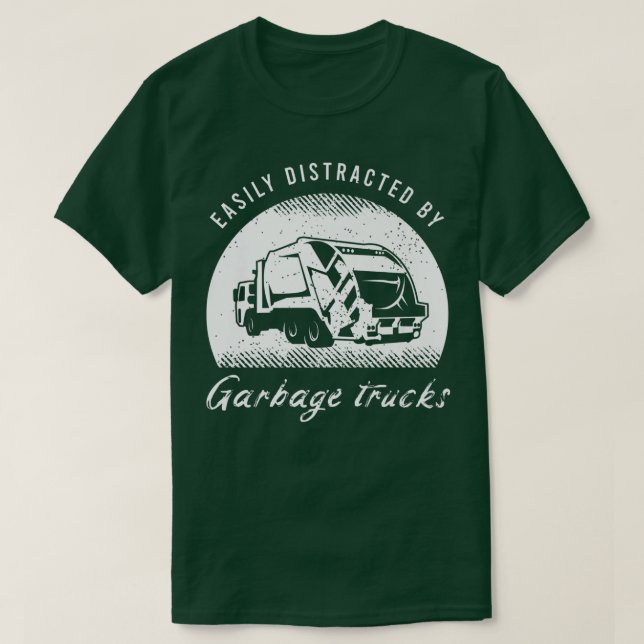 Camiseta Mens Recycling Truck Driver Saying For A Driver Of (Diseño del anverso)