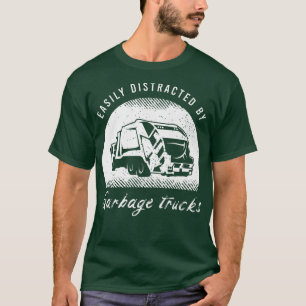 Camiseta Mens Recycling Truck Driver Saying For A Driver Of