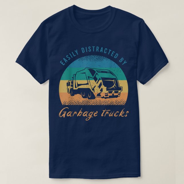 Camiseta Mens Recycling Truck Driver Saying For A Driver Of (Diseño del anverso)