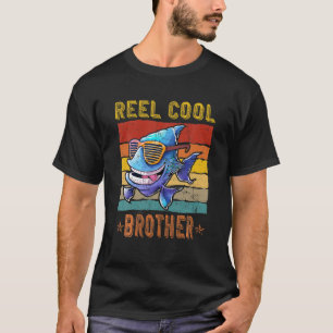 Camiseta Mens Reel Cool Brother Fisherman Funny Brother Fat