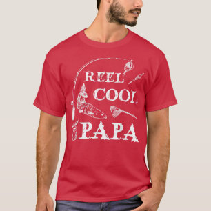 Camiseta Mens Reel Cool DadFishing Daddy Fathers Day 812 