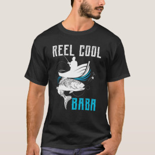 Camiseta Mens Reel Guay Baba Fisher Daddy Padre Day Fi