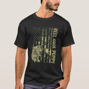 Camiseta Mens Reel Guay Camuflaje de amapola bandera estado