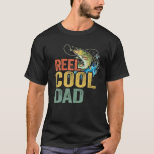 Camiseta Mens Reel Guay Dad Bass Fish Grandpa Fishman Dad