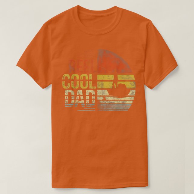 Camiseta Mens Reel Guay Dad Fishman Daddy Fathers Day Gif (Diseño del anverso)