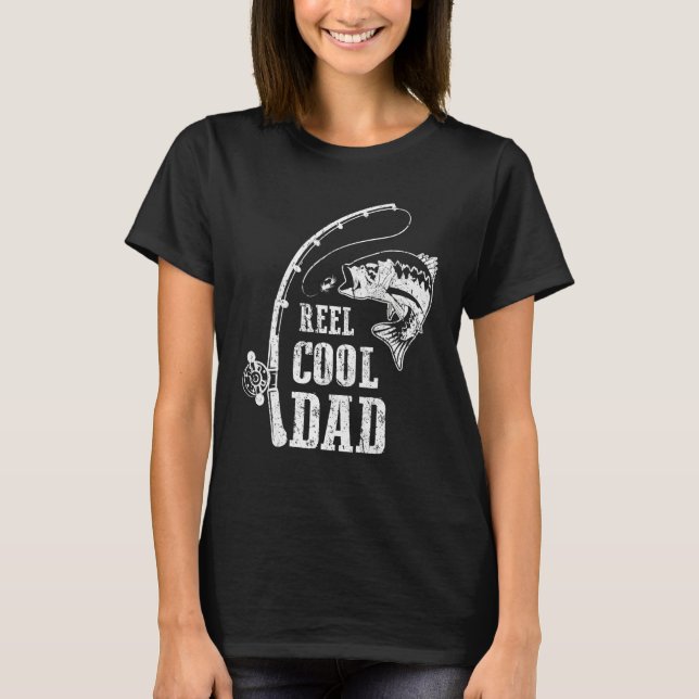 Camiseta Mens Reel Guay Dad T Shirshing Fishing Daddy Funny (Anverso)