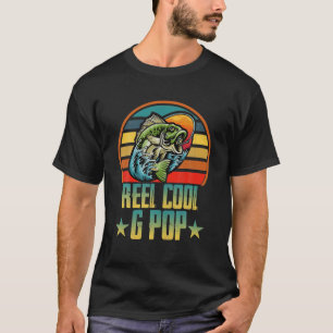 Camiseta Mens Reel Guay G Pop Fisherman Vintage Padre