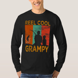 Camiseta Mens Reel Guay Grampy Fishing Daddy Vintage Grandp