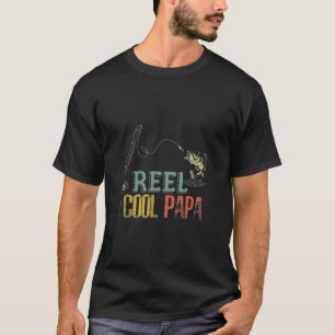 Camiseta Mens Reel Guay Papa Pescando Papá Regalo Padre Día