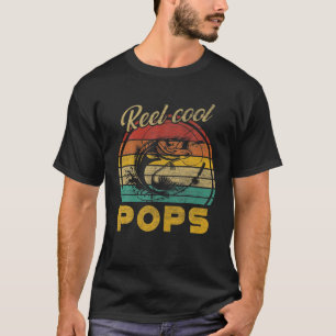 Camiseta Mens Reel Guay Pops Vintage Fishing Funny