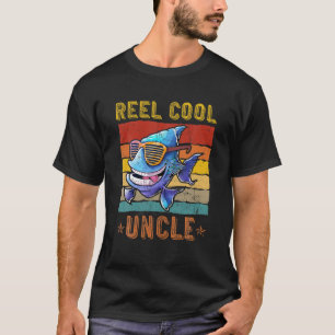 Camiseta Mens Reel Guay Tío Fisherman Padre Funerario