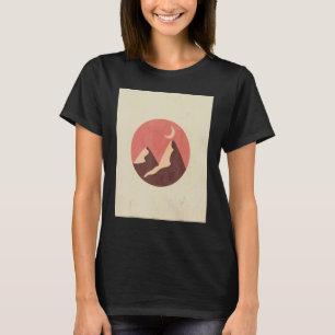 Camiseta Mens Resumen Montañas Paisaje Naturaleza Cielo Min